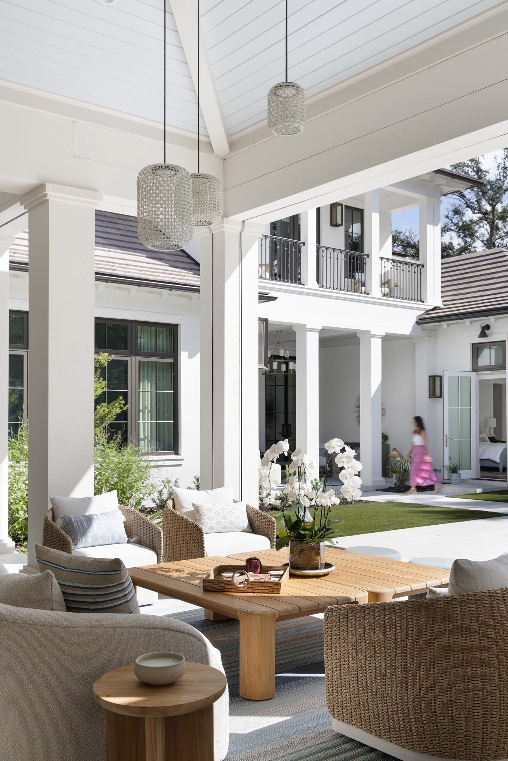 South Oak - Outdoors Space - Cherokee Park, Sarasota, Florida - Nautilus Custom Homes