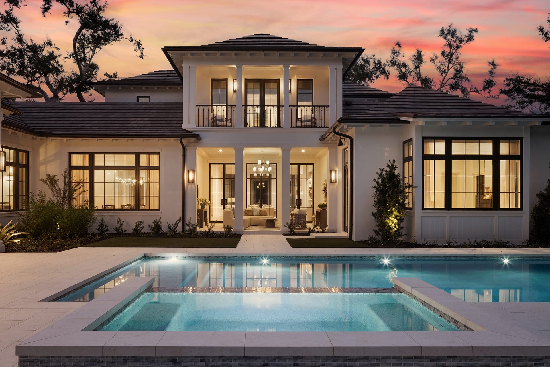 South Oak - Pool 2 - Cherokee Park, Sarasota, Florida - Nautilus Custom Homes