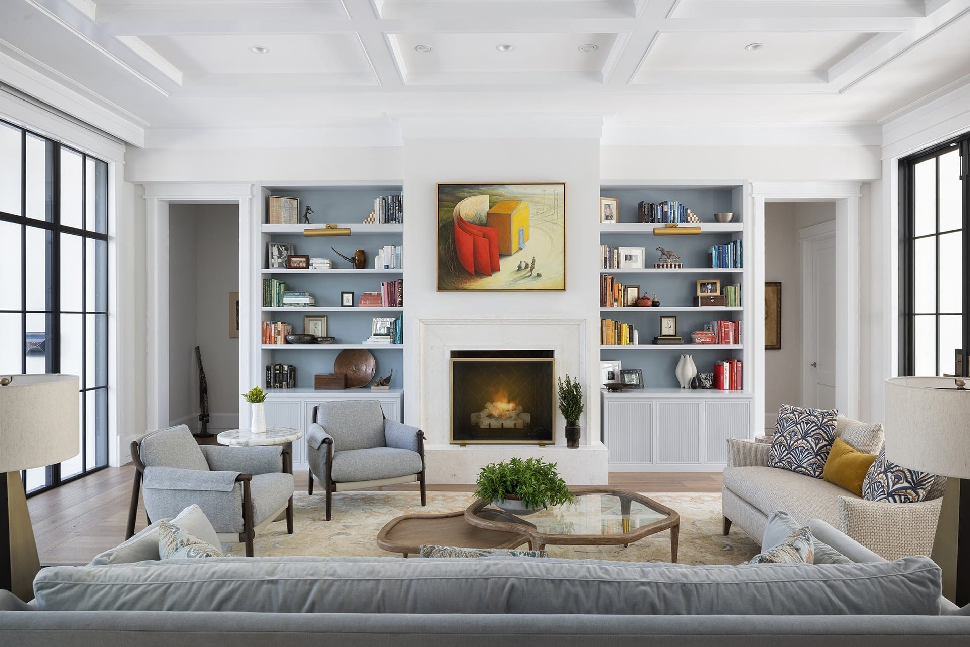 South Oak - Living 4 - Cherokee Park, Sarasota, Florida - Nautilus Custom Homes