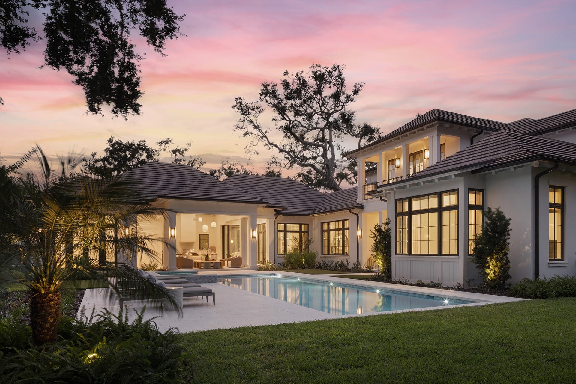 South Oak - Pool 4 - Cherokee Park, Sarasota, Florida - Nautilus Custom Homes