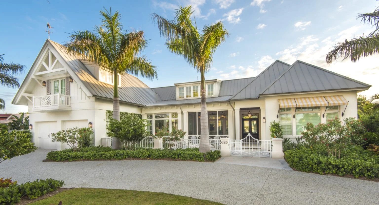Venice Beach Cottage - Exterior - Venice, Florida - Nautilus Custom Homes